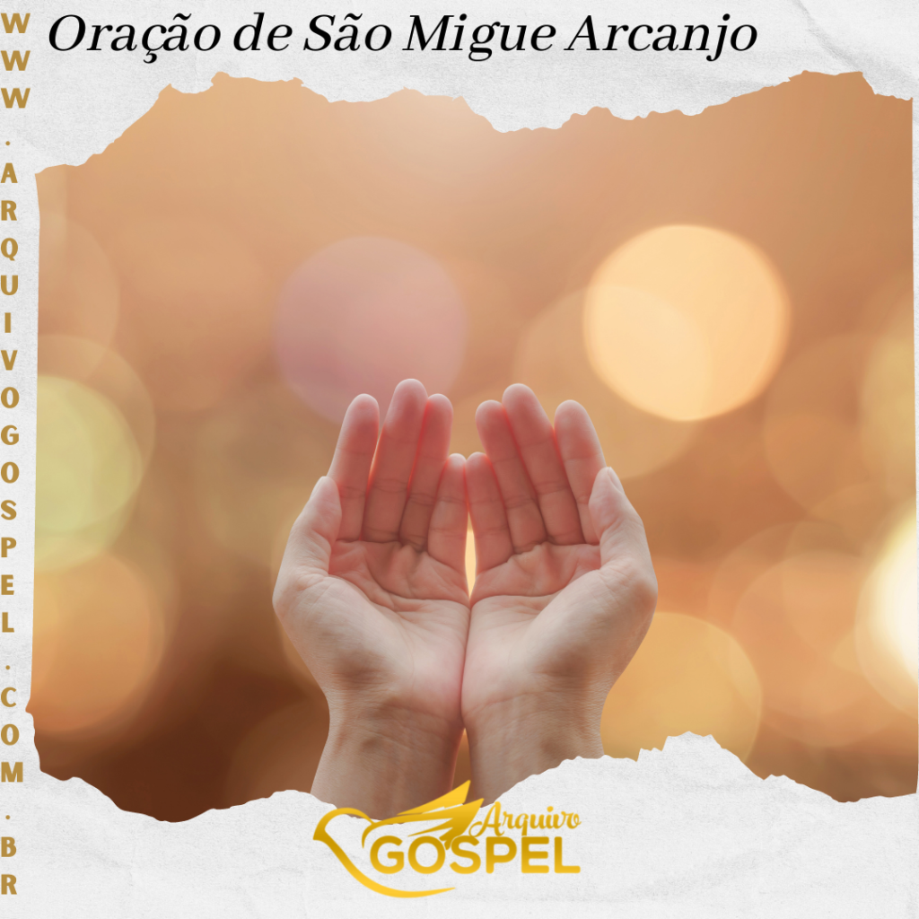 Orações Tradicionais De São Miguel Arcanjo